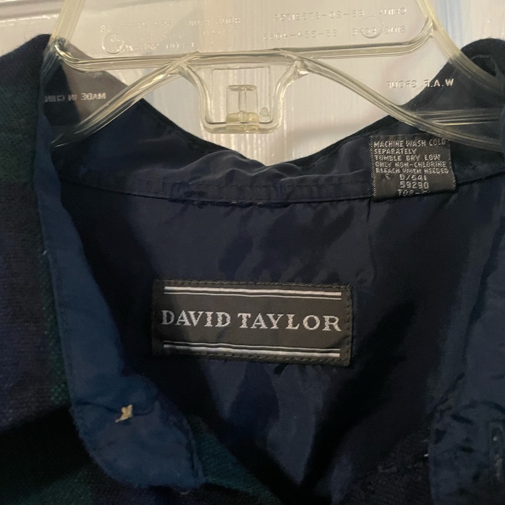 Blue/Green flannel - Picture 3 of 3